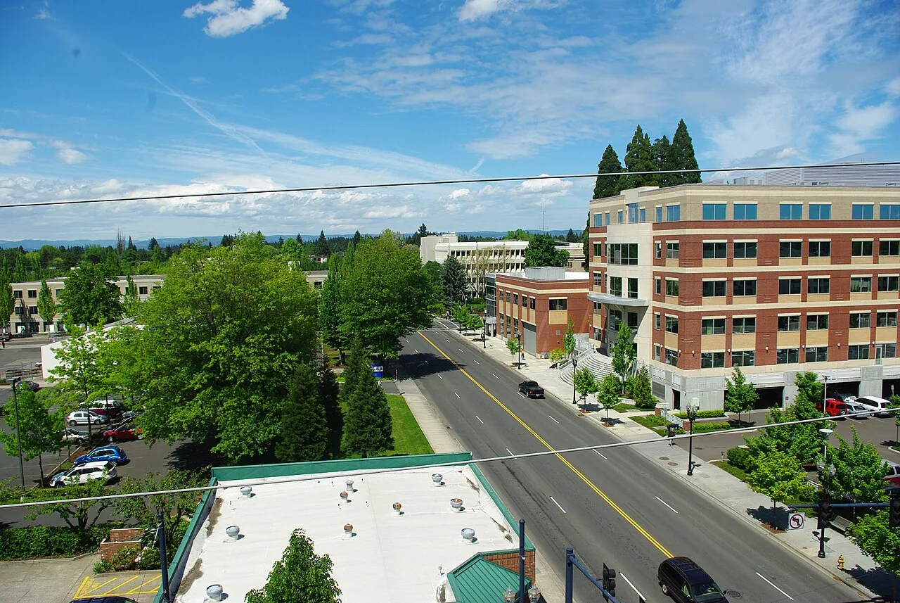 Commercial roof in the Hillsboro area