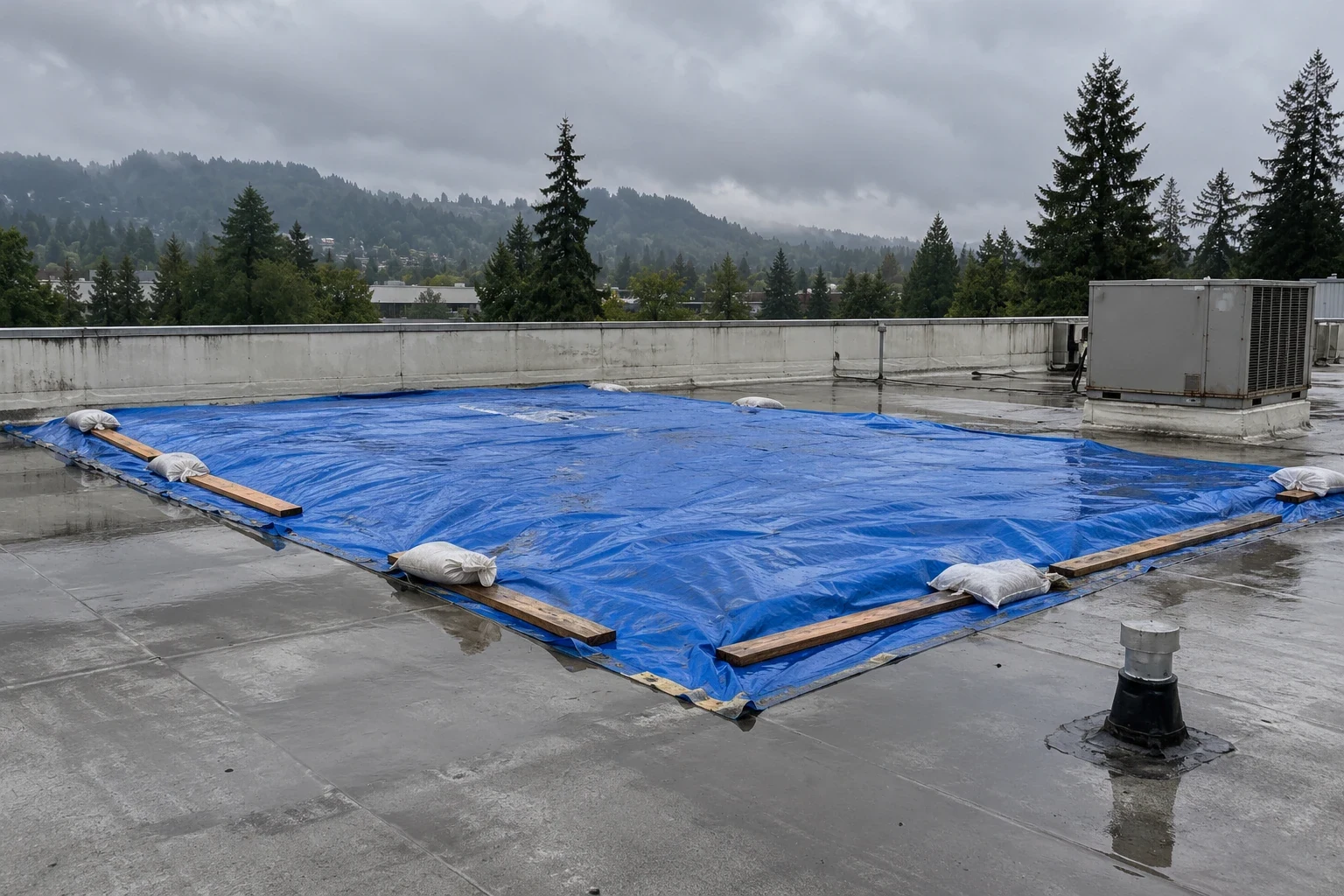 Commercial Roof Leak Repair