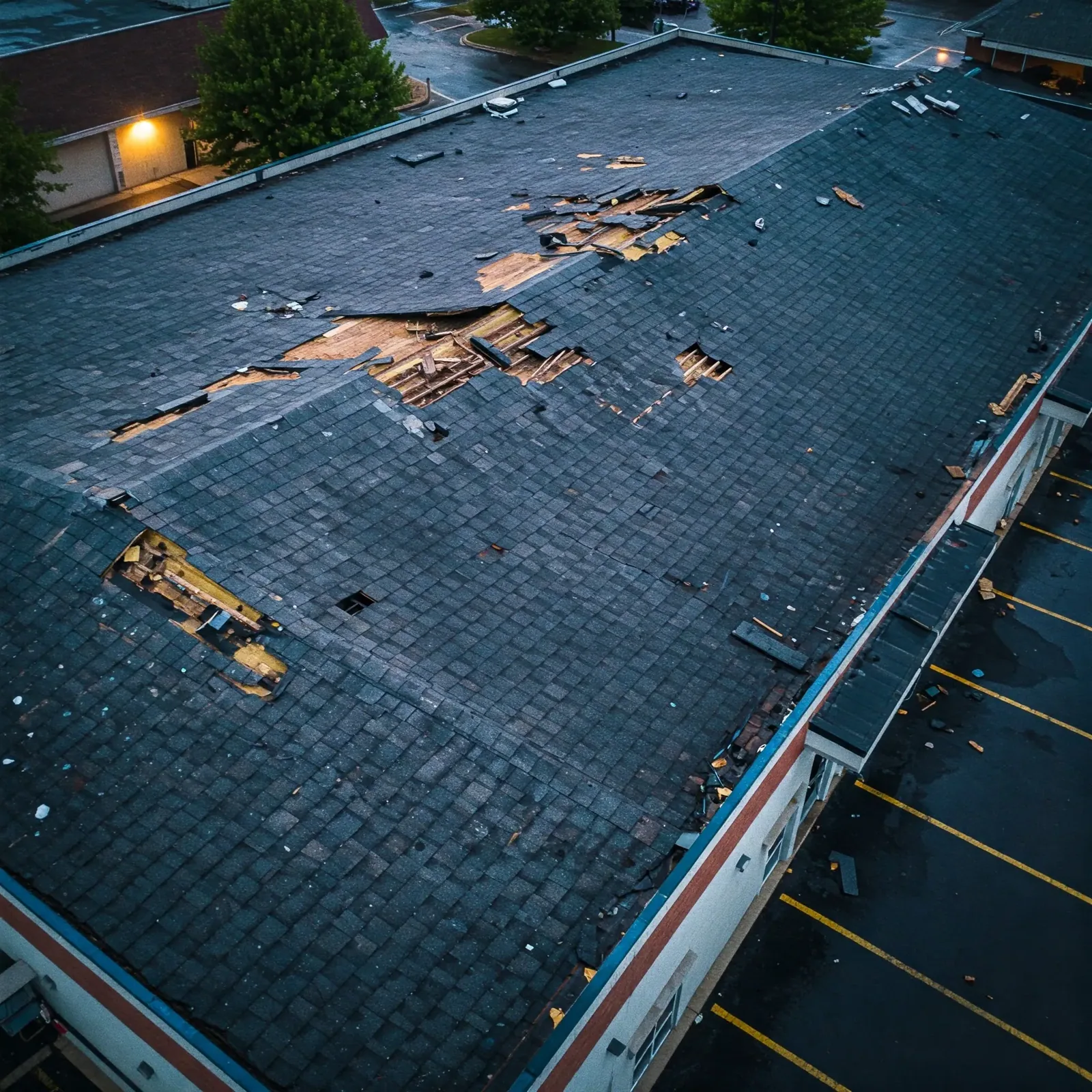 Storm Damage Roof Repair